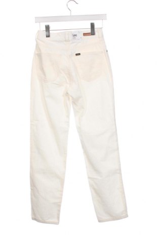 Pantaloni de velvet de femei Lee, Mărime XXS, Culoare Alb, Preț 67,24 Lei