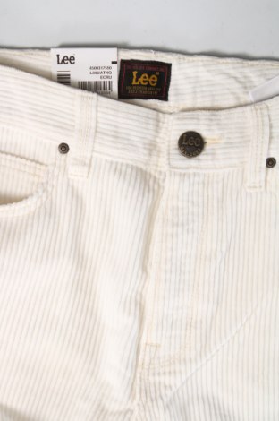 Pantaloni de velvet de femei Lee, Mărime XS, Culoare Alb, Preț 43,22 Lei