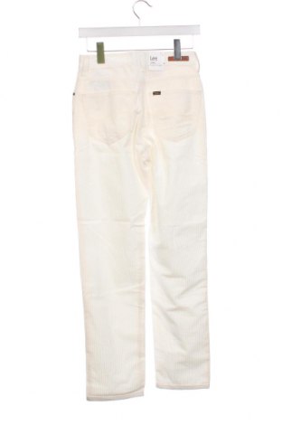 Pantaloni de velvet de femei Lee, Mărime XS, Culoare Alb, Preț 43,22 Lei