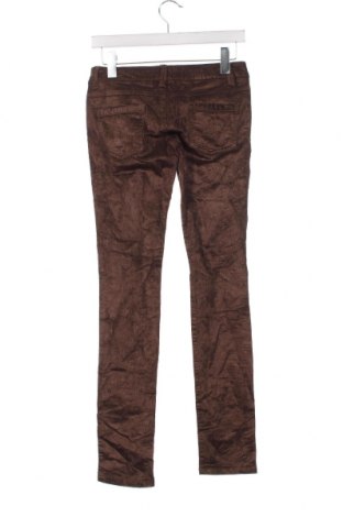 Pantaloni de velvet de femei Mango, Mărime XS, Culoare Maro, Preț 13,42 Lei