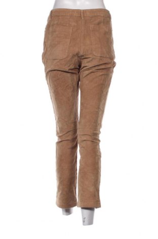 Pantaloni de velvet de femei Nice Things Paloma S., Mărime M, Culoare Bej, Preț 12,89 Lei