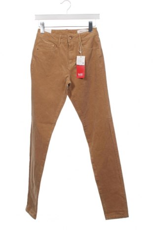 Γυναικείο κοτλέ παντελόνι S.Oliver, Μέγεθος XS, Χρώμα  Μπέζ, Τιμή 4,49 €