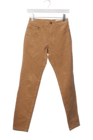 Γυναικείο κοτλέ παντελόνι S.Oliver, Μέγεθος XS, Χρώμα  Μπέζ, Τιμή 7,18 €