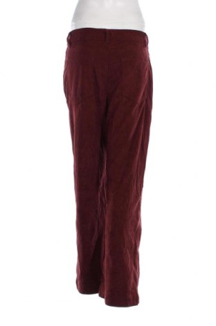 Pantaloni de velvet de femei SHEIN, Mărime L, Culoare Roșu, Preț 18,12 Lei