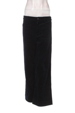 Pantaloni de velvet de femei Springfield, Mărime L, Culoare Albastru, Preț 18,95 Lei