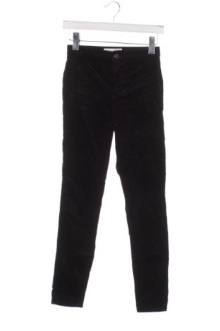Pantaloni de velvet de femei Topshop, Mărime XS, Culoare Negru, Preț 19,08 Lei