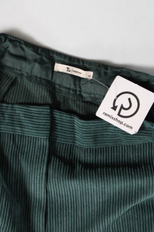 Γυναικείο κοτλέ παντελόνι Tu, Μέγεθος M, Χρώμα Πράσινο, Τιμή 2,69 €