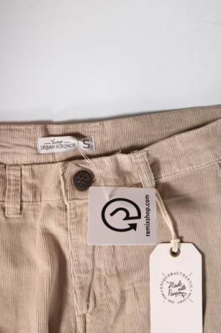 Γυναικείο κοτλέ παντελόνι Urban Surface, Μέγεθος S, Χρώμα  Μπέζ, Τιμή 5,45 €