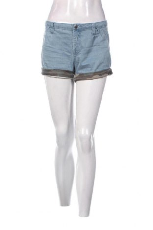 Γυναικείο κοντό παντελόνι Pieces, Μέγεθος M, Χρώμα Μπλέ, Τιμή 2,97 €