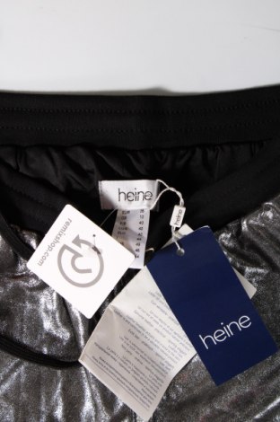 Дамски кожен панталон Heine, Размер M, Цвят Сребрист, Цена 161,47 лв.