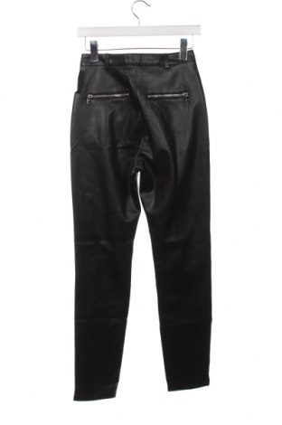 Дамски кожен панталон Nly Trend, Размер XS, Цвят Черен, Цена 16,10 лв.