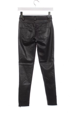Γυναικείο παντελόνι δερμάτινο ONLY, Μέγεθος XXS, Χρώμα Μαύρο, Τιμή 9,47 €
