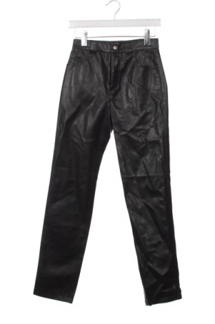 Дамски кожен панталон Zino & Judy, Размер S, Цвят Черен, Цена 46,00 лв.