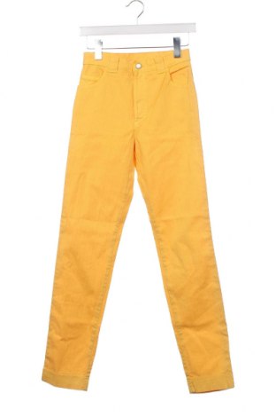 Pantaloni de femei, Mărime S, Culoare Galben, Preț 37,83 Lei