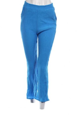 Дамски панталон Bershka, Размер M, Цвят Син, Цена 11,50 лв.