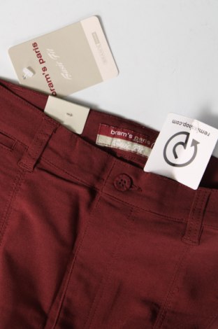 Дамски панталон Bram's Paris, Размер S, Цвят Червен, Цена 9,48 лв.