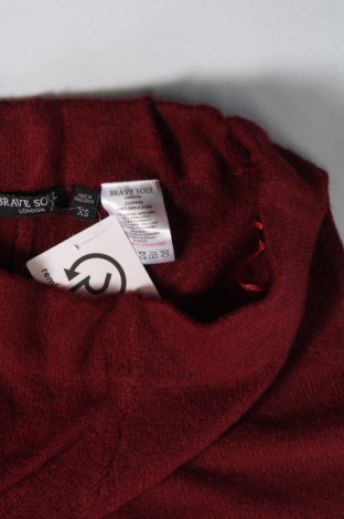 Dámské kalhoty  Brave Soul, Velikost XS, Barva Červená, Cena  139,00 Kč