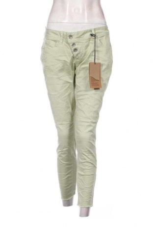 Дамски панталон Buena Vista, Размер M, Цвят Зелен, Цена 20,88 лв.