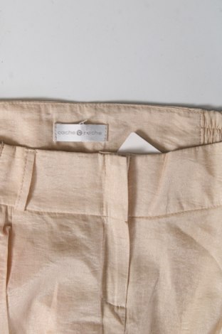 Pantaloni de femei Cache Cache, Mărime S, Culoare Bej, Preț 74,00 Lei