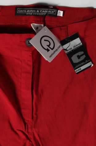 Дамски панталон Cars Jeans, Размер M, Цвят Червен, Цена 9,66 лв.
