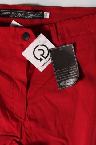 Pantaloni de femei Cars Jeans, Mărime L, Culoare Roșu, Preț 37,83 Lei