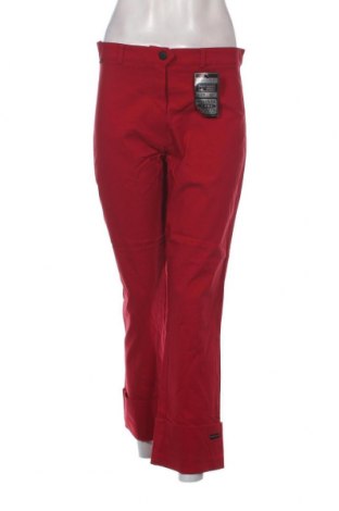 Дамски панталон Cars Jeans, Размер L, Цвят Червен, Цена 14,26 лв.