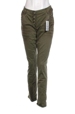 Pantaloni de femei Cecil, Mărime L, Culoare Verde, Preț 286,18 Lei