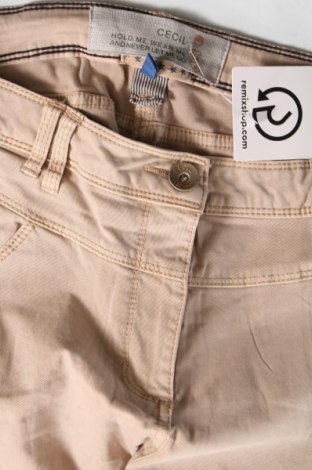 Γυναικείο παντελόνι Cecil, Μέγεθος XL, Χρώμα  Μπέζ, Τιμή 7,62 €