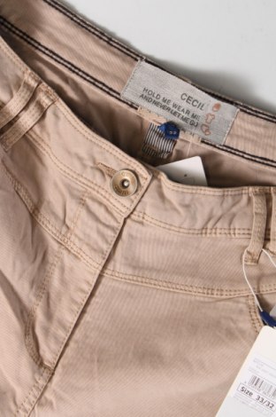 Dámské kalhoty  Cecil, Velikost XL, Barva Béžová, Cena  202,00 Kč