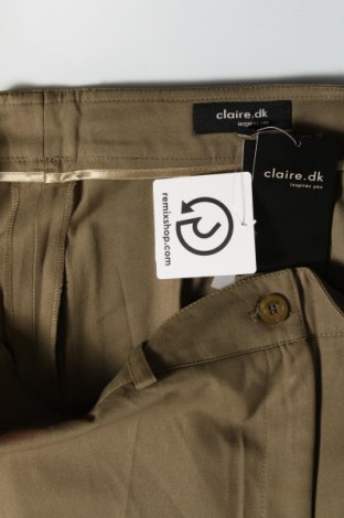 Дамски панталон Claire, Размер XL, Цвят Зелен, Цена 17,19 лв.