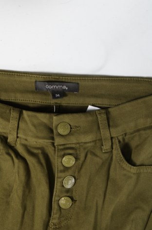 Γυναικείο παντελόνι Comma,, Μέγεθος XS, Χρώμα Πράσινο, Τιμή 7,53 €