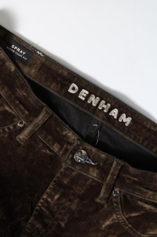Γυναικείο παντελόνι Denham, Μέγεθος M, Χρώμα Πράσινο, Τιμή 4,85 €