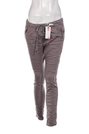 Pantaloni de femei Fresh Made, Mărime L, Culoare Gri, Preț 28,62 Lei