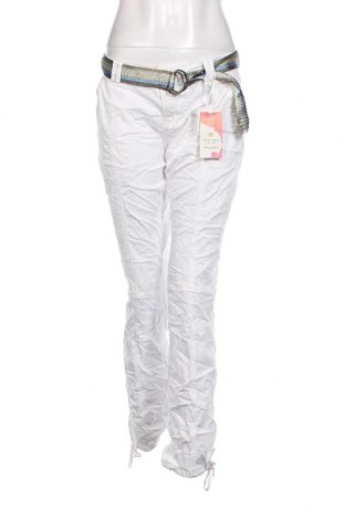 Γυναικείο παντελόνι Fresh Made, Μέγεθος L, Χρώμα Λευκό, Τιμή 8,52 €