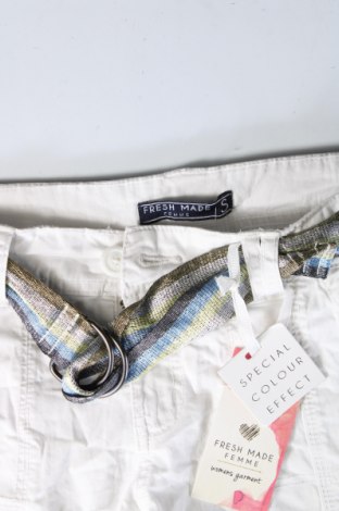 Damskie spodnie Fresh Made, Rozmiar S, Kolor Biały, Cena 27,83 zł
