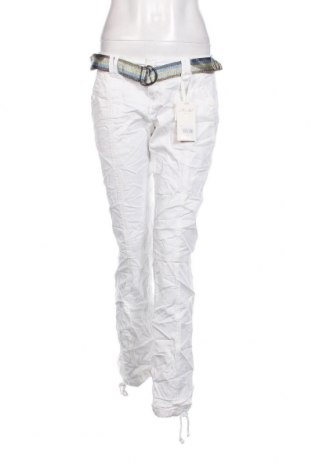 Damskie spodnie Fresh Made, Rozmiar XS, Kolor Biały, Cena 41,74 zł