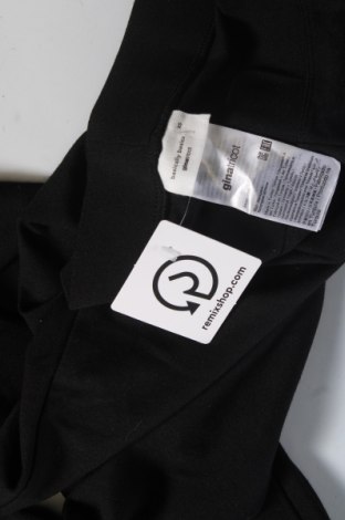 Дамски панталон Gina Tricot, Размер XS, Цвят Черен, Цена 18,36 лв.