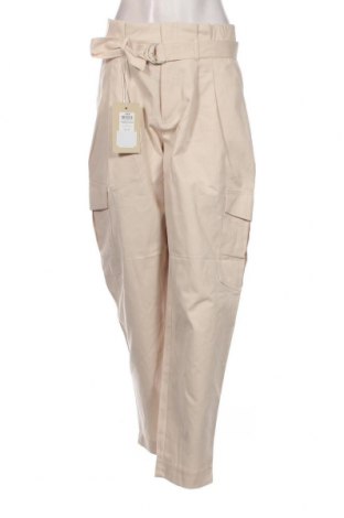 Pantaloni de femei JJXX, Mărime M, Culoare Bej, Preț 286,18 Lei