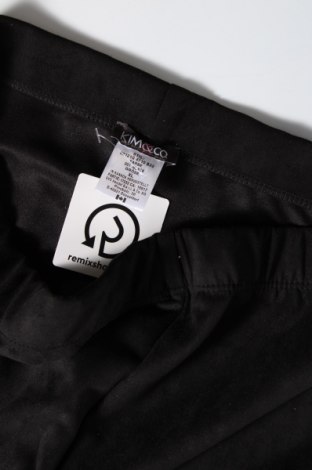Γυναικείο παντελόνι Kim & Co., Μέγεθος XL, Χρώμα Μαύρο, Τιμή 8,52 €