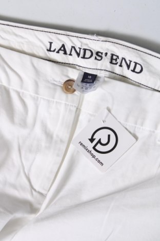 Γυναικείο παντελόνι Lands' End, Μέγεθος XXL, Χρώμα Λευκό, Τιμή 9,21 €