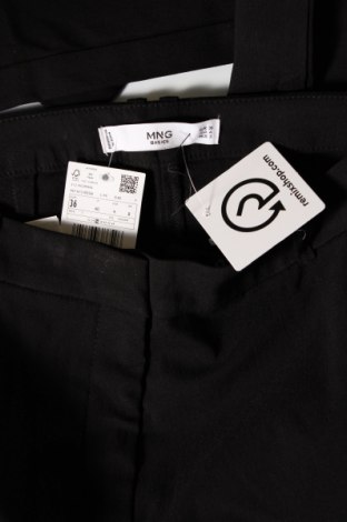 Дамски панталон Mango, Размер S, Цвят Черен, Цена 20,40 лв.