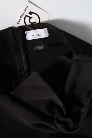 Γυναικείο παντελόνι Motivi, Μέγεθος S, Χρώμα Μαύρο, Τιμή 13,30 €