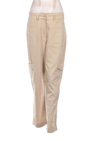 Pantaloni de femei Moves by Minimum, Mărime S, Culoare Bej, Preț 29,01 Lei