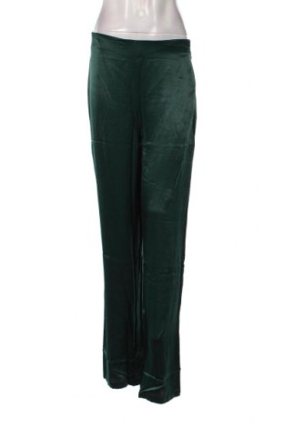 Дамски панталон NA-KD, Размер S, Цвят Зелен, Цена 29,58 лв.