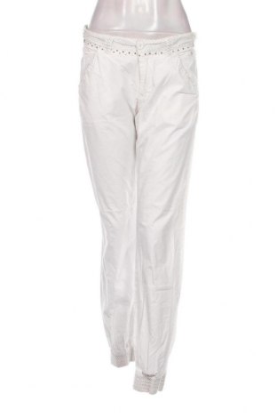 Дамски панталон Nile, Размер S, Цвят Бял, Цена 40,80 лв.