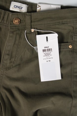 Dámske nohavice ONLY, Veľkosť S, Farba Zelená, Cena  7,52 €