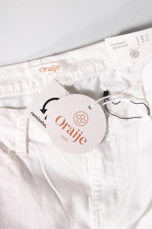Γυναικείο παντελόνι ORAIJE, Μέγεθος XL, Χρώμα Λευκό, Τιμή 51,03 €