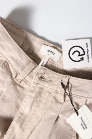 Γυναικείο παντελόνι Object, Μέγεθος S, Χρώμα  Μπέζ, Τιμή 44,85 €