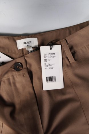 Dámske nohavice Object, Veľkosť M, Farba Béžová, Cena  27,15 €