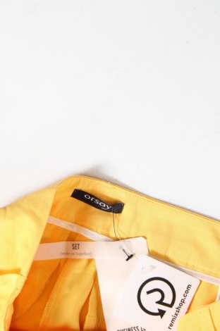 Damskie spodnie Orsay, Rozmiar S, Kolor Żółty, Cena 122,61 zł